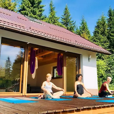 Дом отдыха Secluded Mountain Retreat In The Woods, Poland *